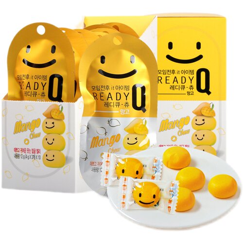乐宁酷芒果味凝胶糖软糖READYQ解醒韩国进口笑脸酒糖药非防宿醉片 - 图2