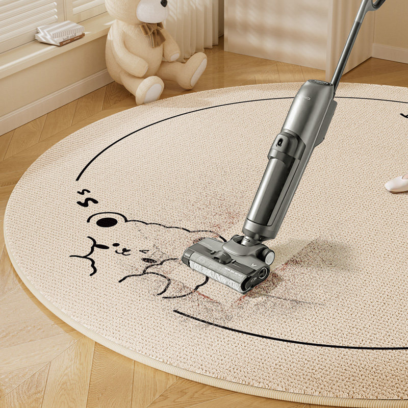 电脑椅椅子转椅单人沙发地垫摇摇椅垫子圆形客厅高级感加厚防滑,淘宝优惠券,粉丝福利购,淘宝优惠卷