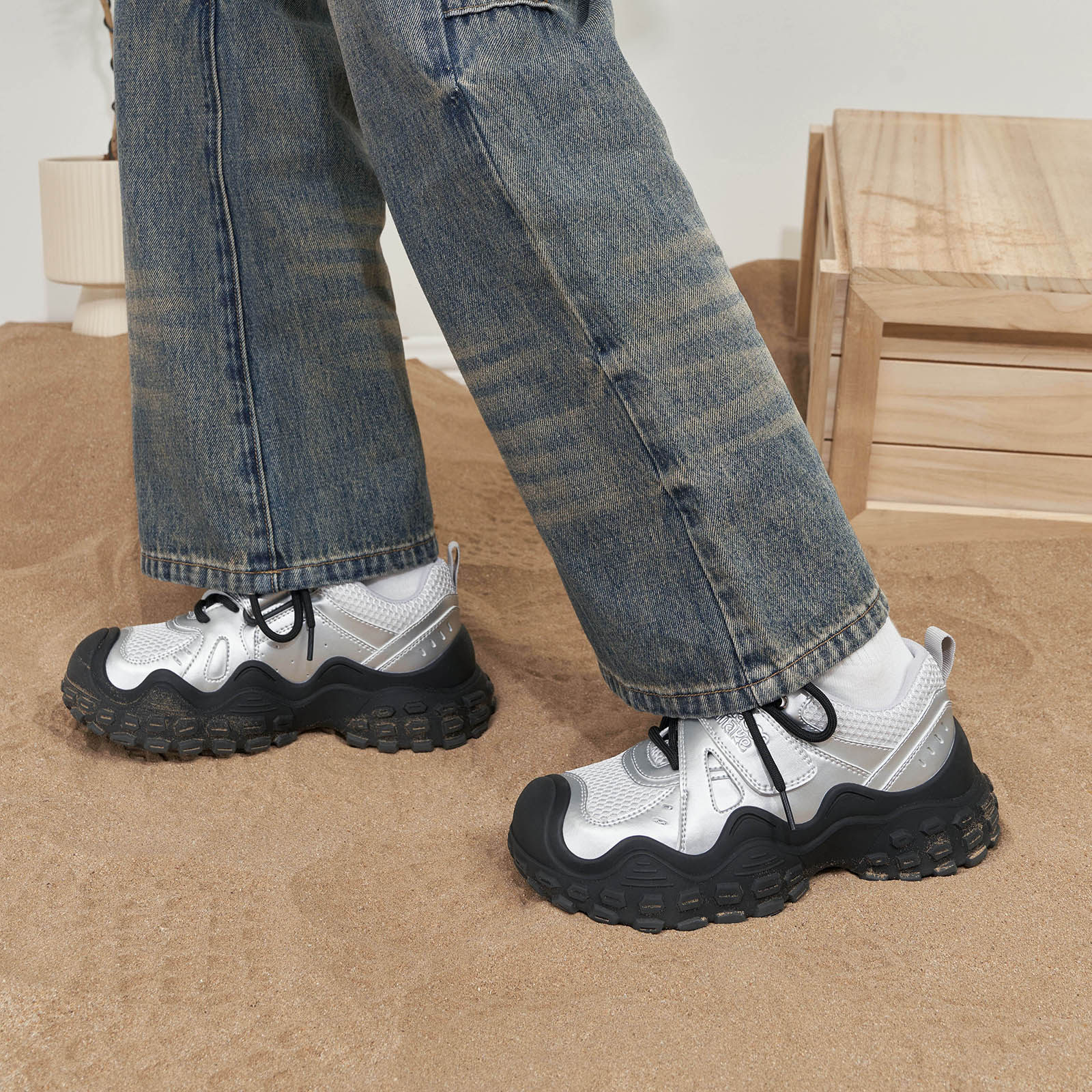 玛速主义2025冬季新款厚底大头丑萌鞋休闲运动单鞋时尚百搭老爹鞋,淘宝优惠券,粉丝福利购,淘宝优惠卷