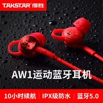 TAKSTAR to win AW1 wireless Bluetooth headphones 5 0 Ear Type Earplug Waterproof Mobile Phone Call Sports Ear