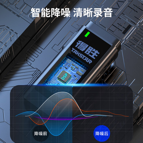 得胜V4无线麦克风领夹式录音设备收音麦主播直播户外vlog短视频 - 图1