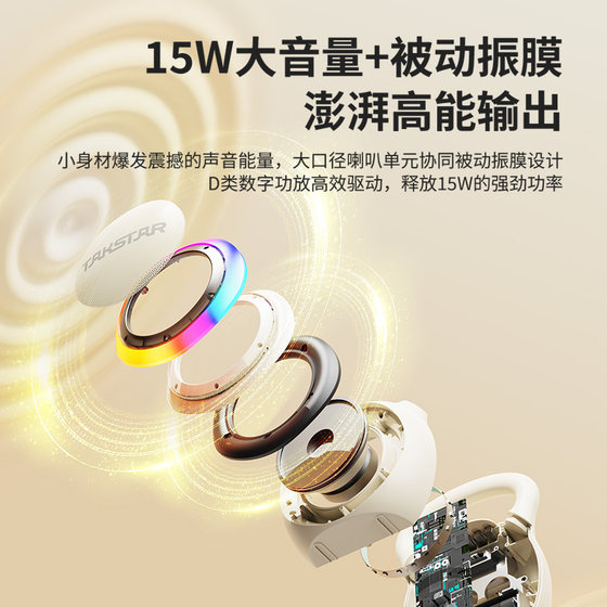 Desheng H2 small dumbbell home ktv speaker