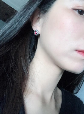欧美朋克风恶魔眼睛耳钉