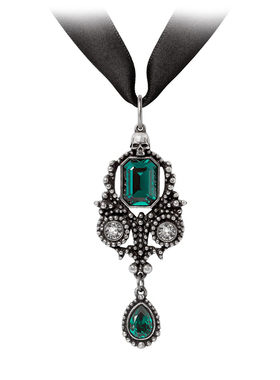 AlchemyA牌复古宫廷绿宝石项链