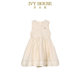 IVY HOUSE常春藤童装女童春季华丽提花无袖公主裙礼服连衣裙外套