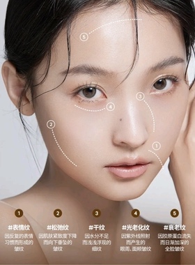 Coreana高丽雅娜润檀徽人集中抗皱安瓶精华50ml送眼霜