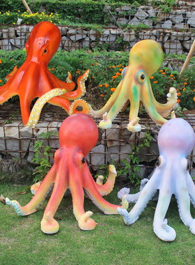 珊瑚玻璃钢海洋装饰品海星雕塑