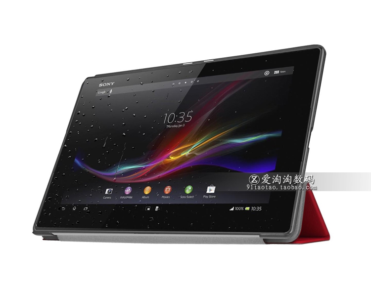 适用索尼Xperia Z4 Tablet平板保护套10.1寸防摔Z3皮套Z2外壳SGP771/712X休眠SGP341/311CN硬壳541/511/521包 - 图0