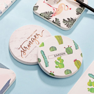 硅藻土吸水速干杯垫