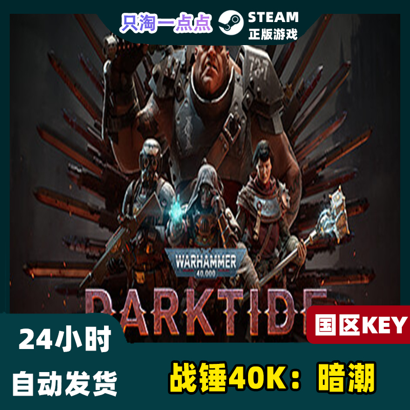 Steam正版 战锤40K暗潮 Warhammer40000 Darktide 国区激活码 - 图0