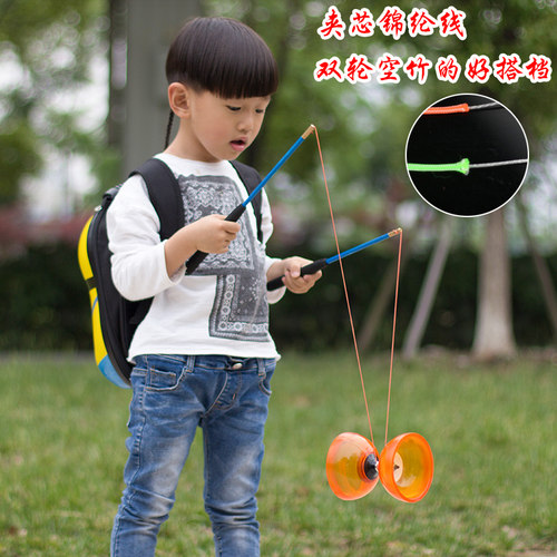 华铃空竹线 空竹配件 空竹绳小学生儿童老人健身空竹配件 - 图2