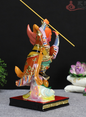 七彩齐天大圣孙行者摆件佛像
