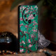 Suitable for Huawei Pura70 mobile phone case flower all-inclusive mate60pro protective case new Chinese style female glory magic6 to the original creative 50 embossed high-end art protective cover 200