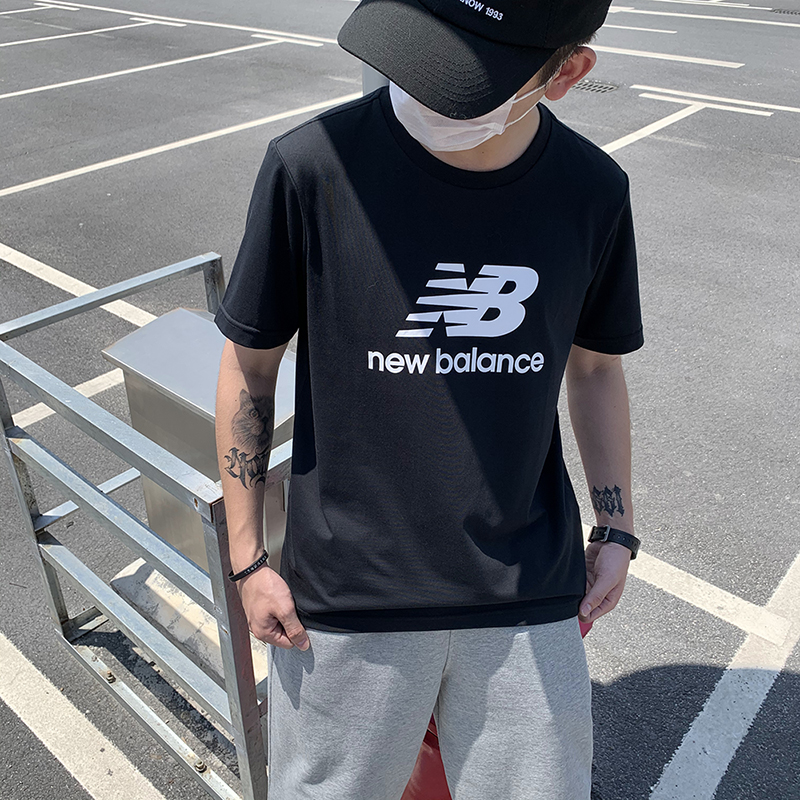 New Balance/NB官方旗舰夏装男款休闲圆领短袖T恤 AMT01575/01581