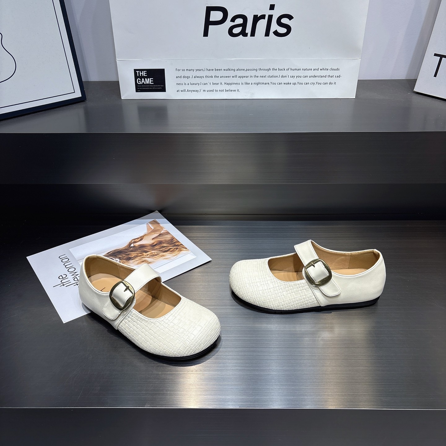 法式编织复古玛丽珍鞋单鞋女2026春季新款魔术贴舒适软底乐福鞋女,淘宝优惠券,粉丝福利购,淘宝优惠卷