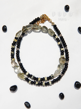 PUPU天然石女原创设计串珠项链