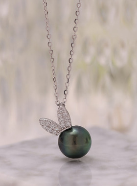 s925纯银精致小巧图耳多吊坠配件