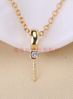 diy配件s925纯银k金同款手工饰品