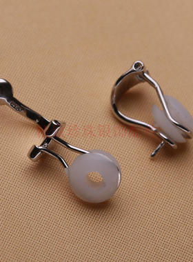diy配件s925银弹簧式手工饰品