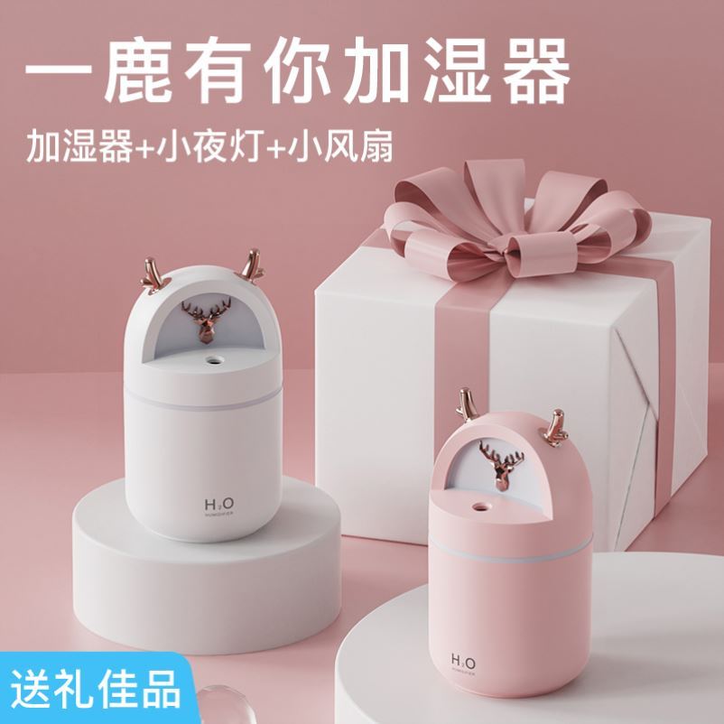 母亲节实用加湿器女生闺蜜生日礼物用心创意送女朋友员工福利