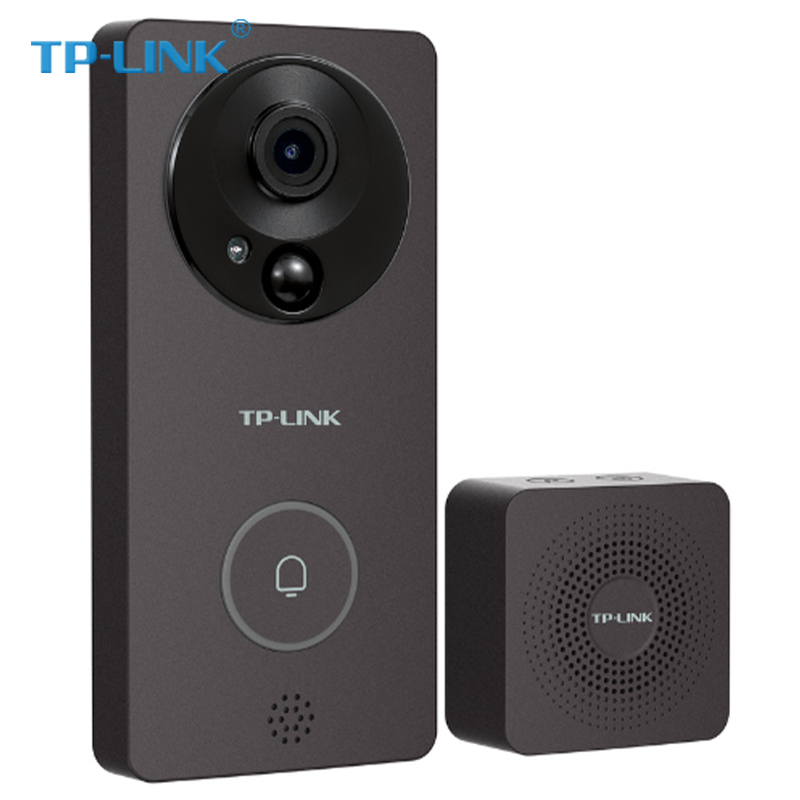 TP-LINK TL-DB52C棕色门铃伴侣套装 5英寸高清监控显示大屏搭配智能门铃电子猫眼安防 - 图3