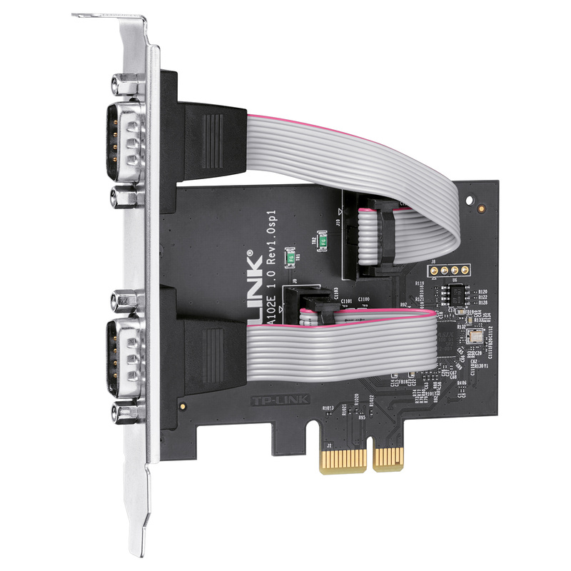 TP-LINK PCI-E转2口RS232串口转接卡 TL-SA102E工业级 支持速率为1.25Gbps的全双工通道（共2.5Gb） - 图3