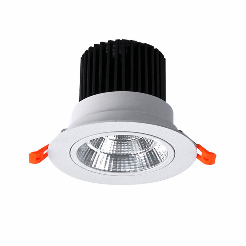 嵌入式led天花射灯防眩筒灯20W30W40W50W瓦开孔12.5 14 15 16公分_虎窝淘