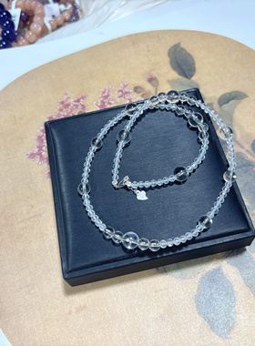 天然水晶多宝项链女款多色多宝水晶项链 同款项链