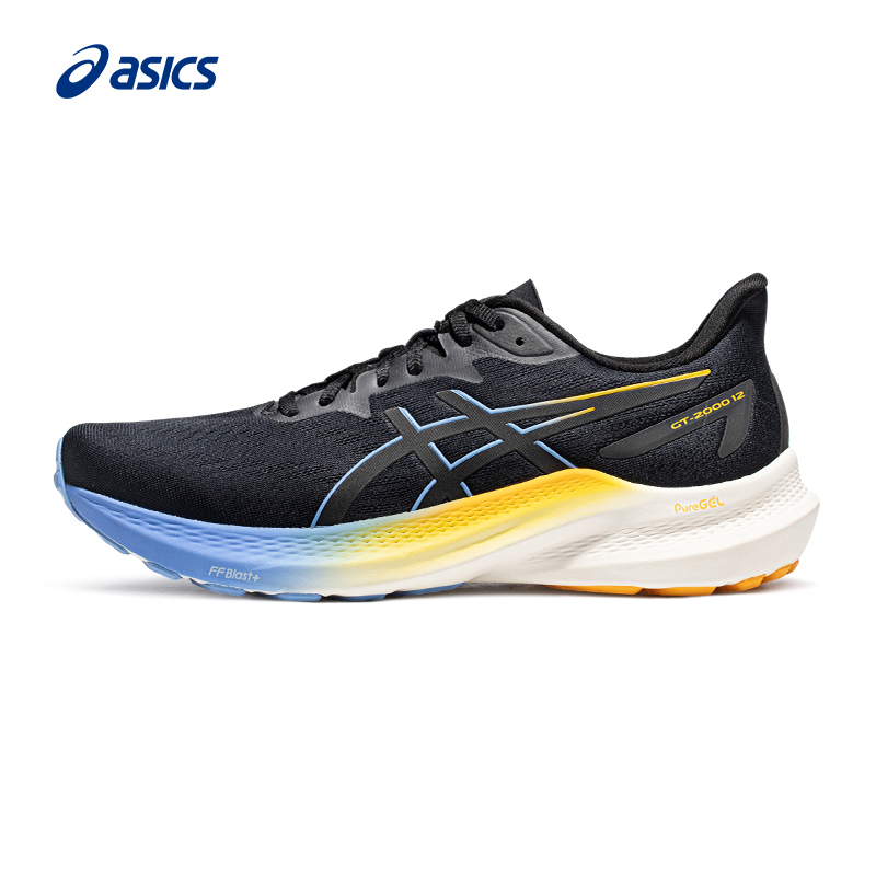 ASICS亚瑟士GT-2000 12男子反光夜跑跑鞋稳定支撑透气专业运动鞋 - 图3