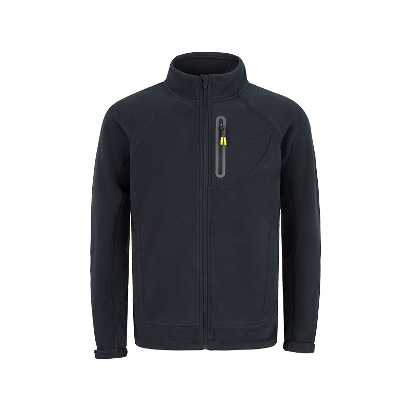 ASICS亚瑟士新款男式运动POLARTEC抓绒夹克保暖立领挺括夹克外套