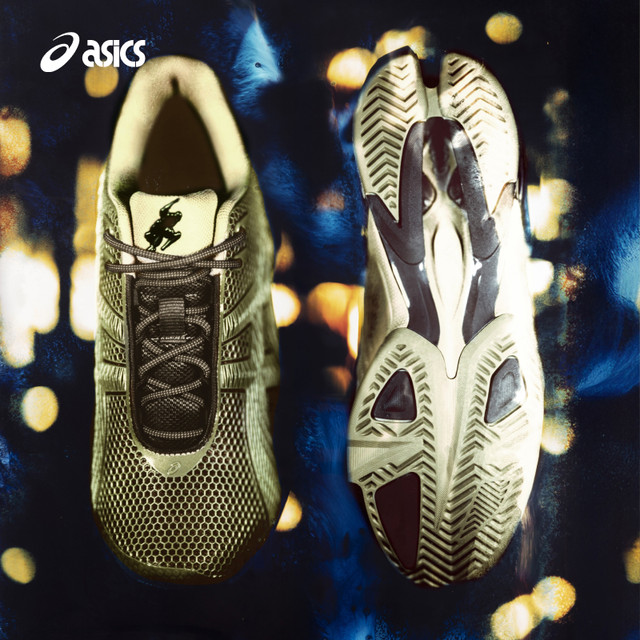 ASICS ຄູ່ຮັກກິລາ trendy ແລະເກີບບາດເຈັບ