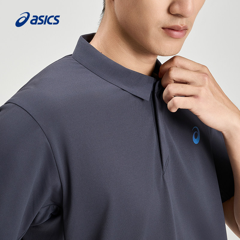 ASICS亚瑟士新款男子D.FRESH运动短袖POLO防汗渍抗菌吸湿快干短袖,淘宝优惠券,粉丝福利购,淘宝优惠卷