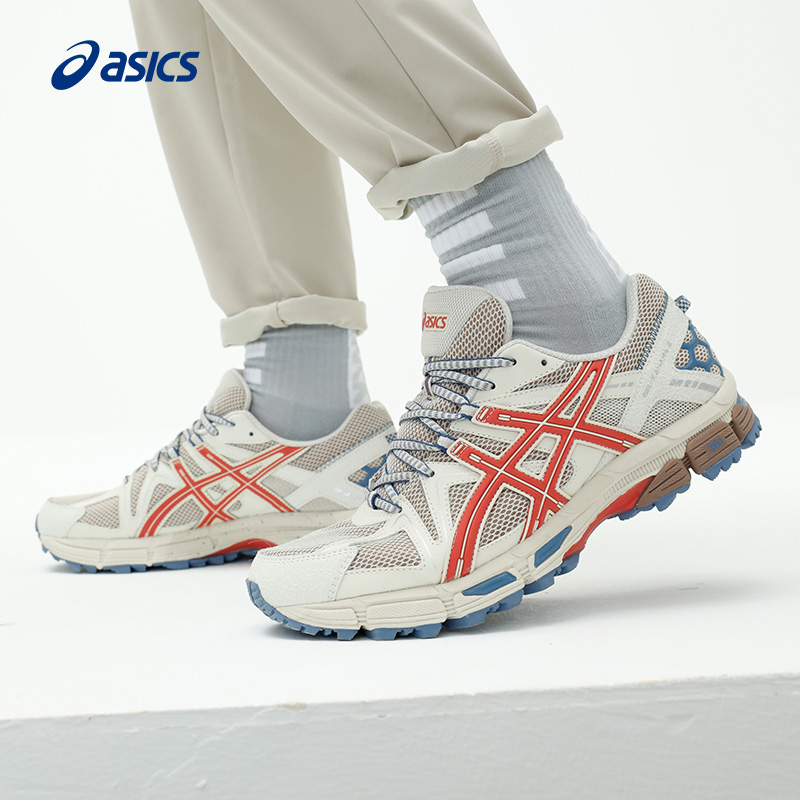 ASICS亚瑟士越野跑鞋男GEL-KAHANA 8耐磨透气登山徒步鞋运动鞋