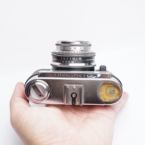 少见德国福伦达1CS VITOMATIC I CS 胶片相机135胶卷旁轴复古估焦 - 图0