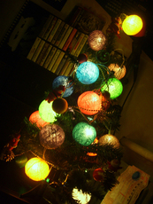 Световое украшение Новый год огни строки