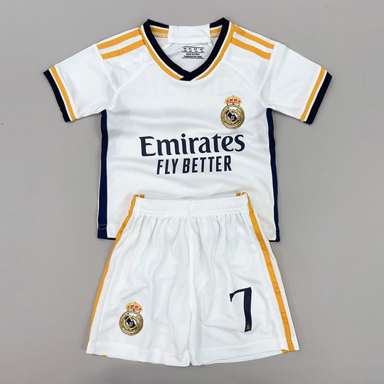 Real Madrid Ronaldo's jersey children's football suit
