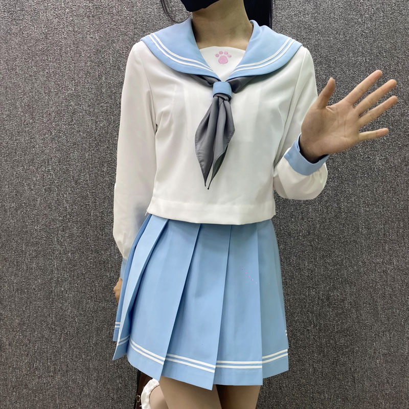 量身定制JK制服街机音游舞萌DXCOS服甜美可爱水手服短裙日常可穿 - 图0