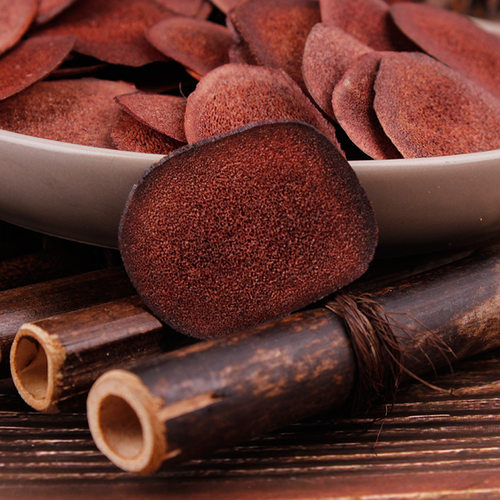 吉林梅花鹿茸血片50克长白山泡酒料药材非鹿鞭片鲜鹿茸红粉沙血片 - 图0