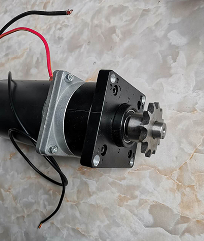 播种机施肥机专用带转速传感器的90行星直流减速电机380W12V24V - 图0