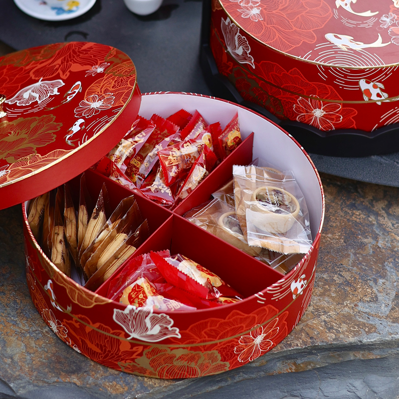 高档中秋节礼盒2025手提月饼包装盒空盒子伴手礼锦盒茶叶送礼品盒 - 图1