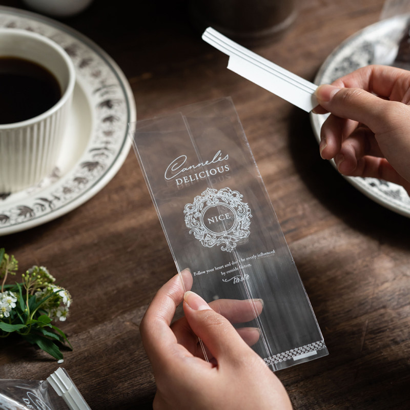 可露丽包装袋透明卷边袋纸杯蛋糕曲奇小袋子玛德琳烘焙饼干糖果,淘宝优惠券,粉丝福利购,淘宝优惠卷