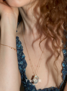 twor原创设计18K金女复古时尚