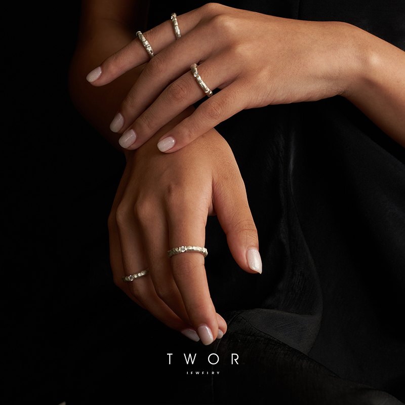 ÒøÊÖ¹¤½äÖ¸ Ô´´Éè¼ÆÐü¸¡ÏµÁÐË®»· TWOR s925 ÒøÊÖ¹¤½äÖ¸ Ô´´Éè¼ÆÐü¸¡ÏµÁÐË®»· TWOR s925