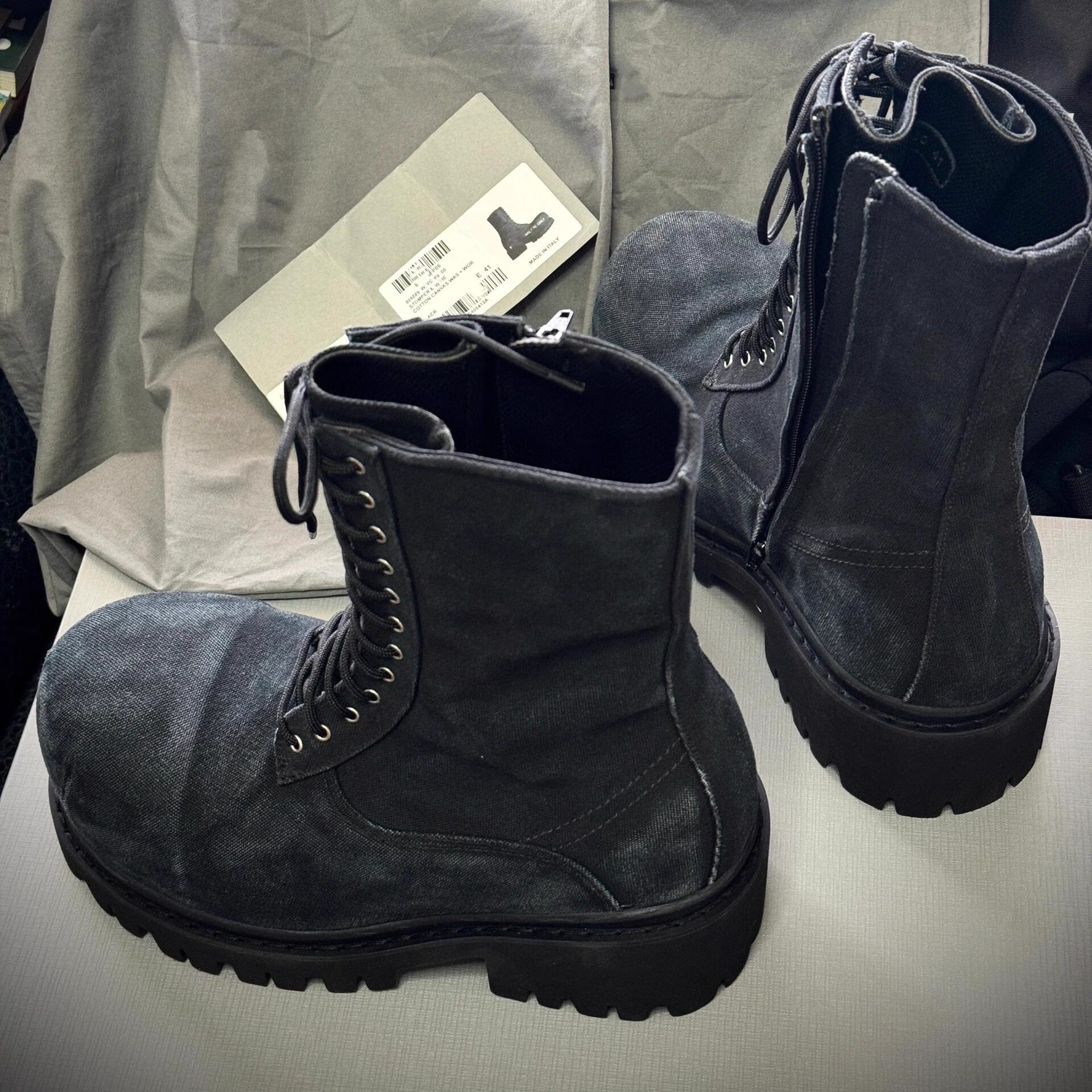 复古做旧马丁靴男暗黑骑士靴沙漠米奇大头机车靴厚底增高工装短靴,淘宝优惠券,粉丝福利购,淘宝优惠卷