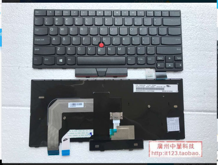 适用 IBM 联想 Thinkpad T470 T480 A485 A475 笔记本键盘 带背光 - 图0