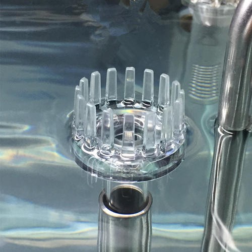 鱼缸水族箱除油膜配件浮子去油膜进水栅进水花篮水亚克力旋转浮头 - 图2