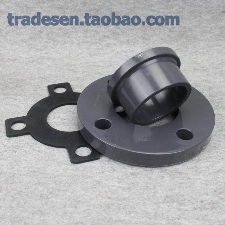 UPVC国标活套法兰 塑料活套法兰盘 活套法兰片 塑料PVC法兰接头 - 图0