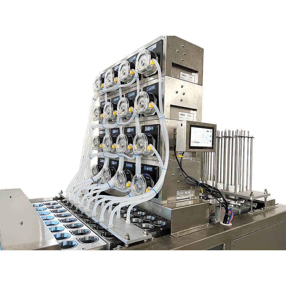 全自动蠕动泵灌装线果冻优酸乳凉茶燕窝杯盒灌装封口机厂家直销,淘宝优惠券,粉丝福利购,淘宝优惠卷