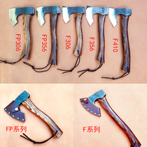 New products Fly Ruxiang Camp Tomahawk Outdoor Axe Camping Cut of Chopping Wood Chopped Bone axe Alloy Steel full steel forged Tomahawk