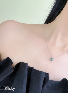 唯美的天空蓝！简约大方百搭好戴